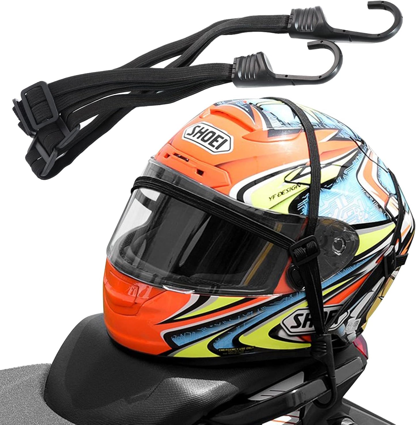 ATEN 23 Motorcycle Elastic Bungee with Hooks
