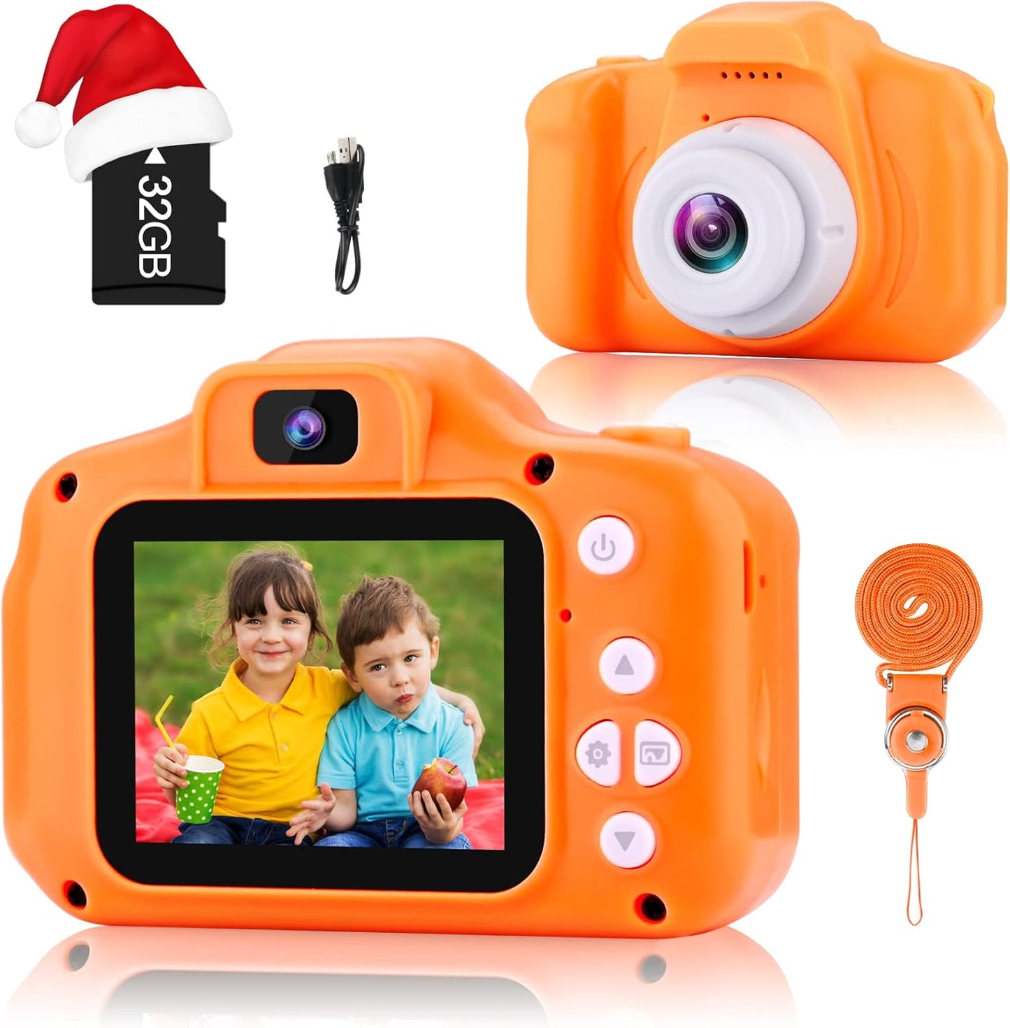 Girls Kids Camera + 32GB SD Card - Capture Precious Moments!