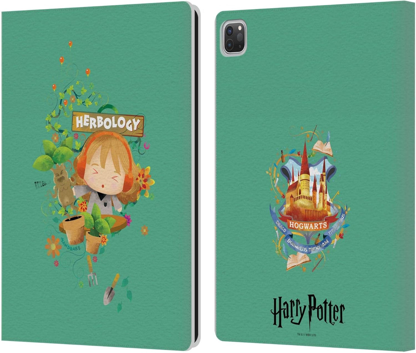 Harry Potter Herbology Leather Wallet Case for iPad Pro 12.9