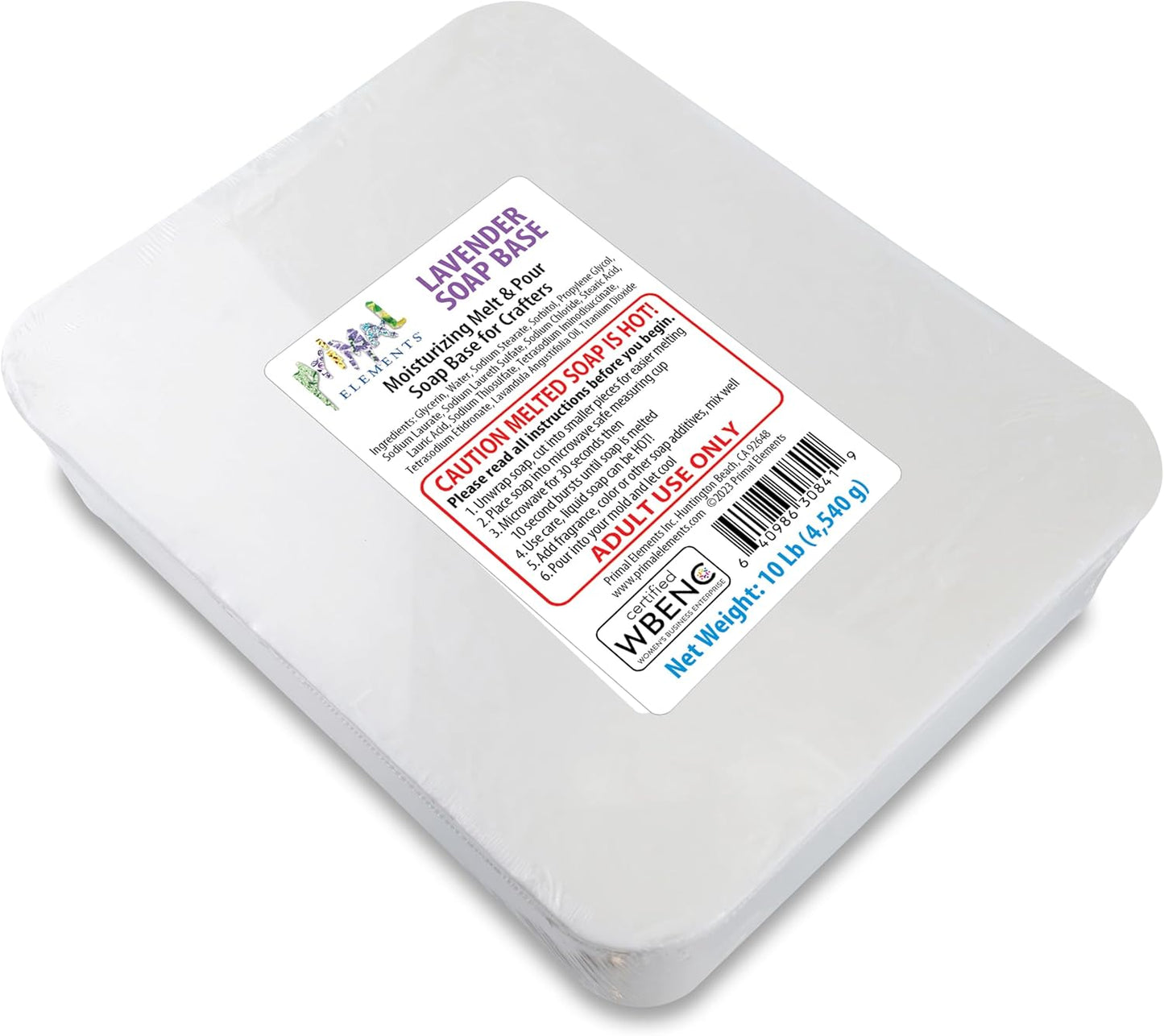 Lavender Essential Oil Soap Base for Crafting and Soap Making