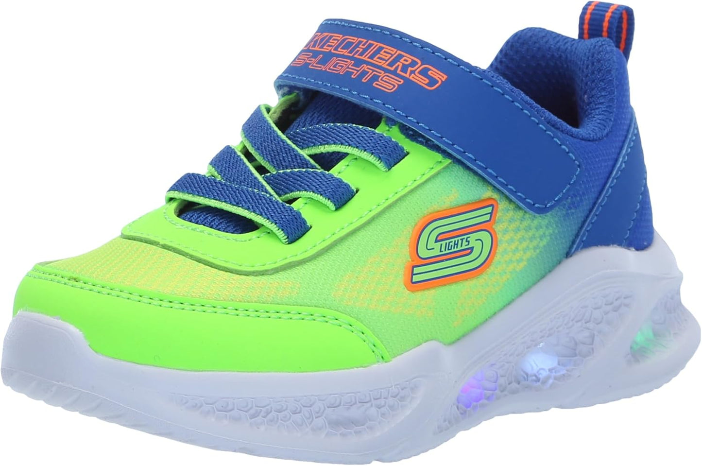 SKECHERS Boys Meteor-Lights-krendo: Fun Light-Up Shoes