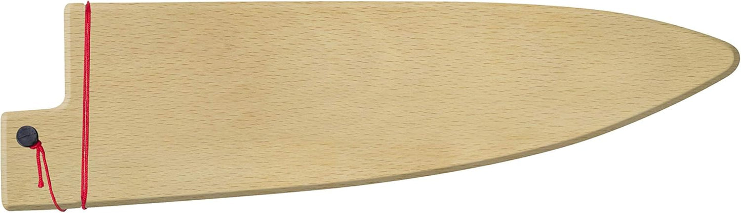 Shun Saya Sheath for 7-8 Chef and Santoku Knives, Blonde Wood