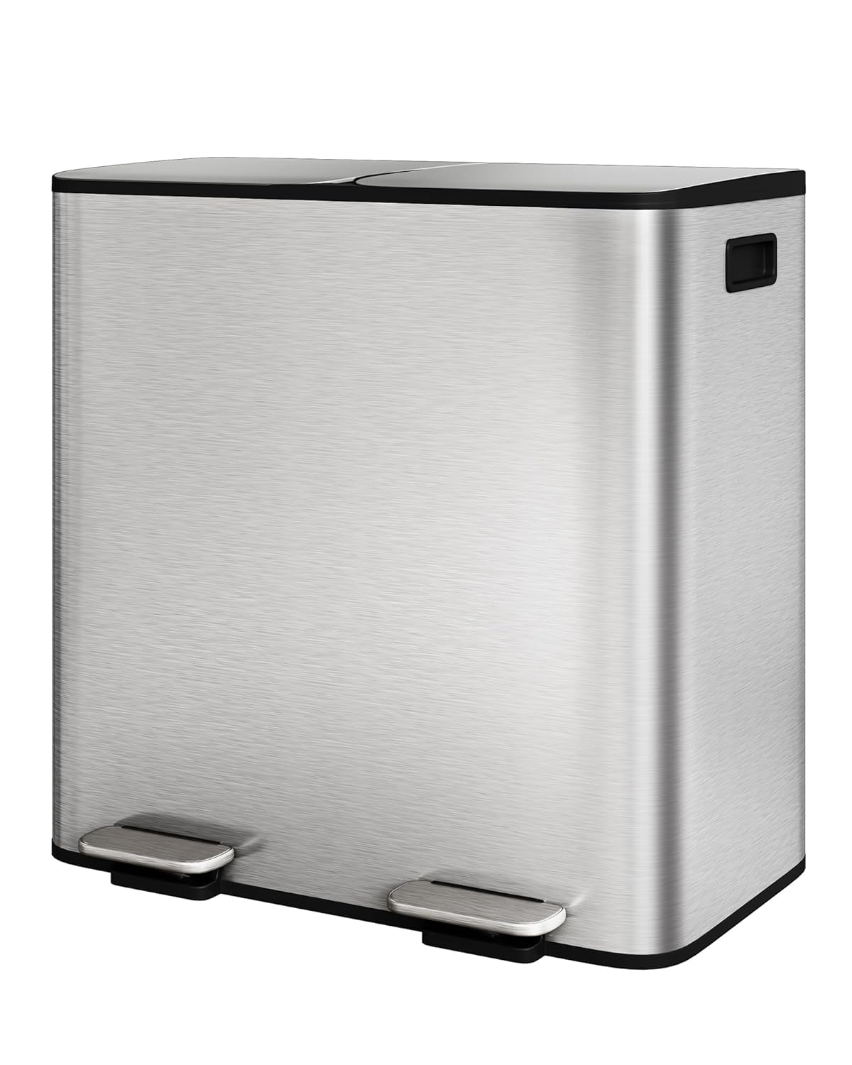 GarveeHome Stainless Steel Double Trash Can for Kitchen Use