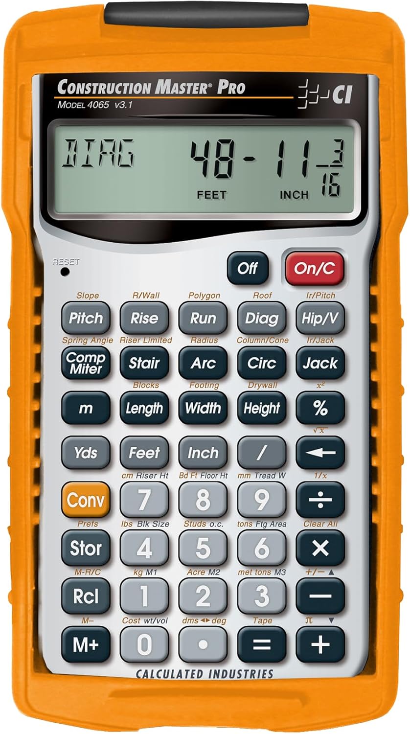 Master Pro Calculator for Precision Construction