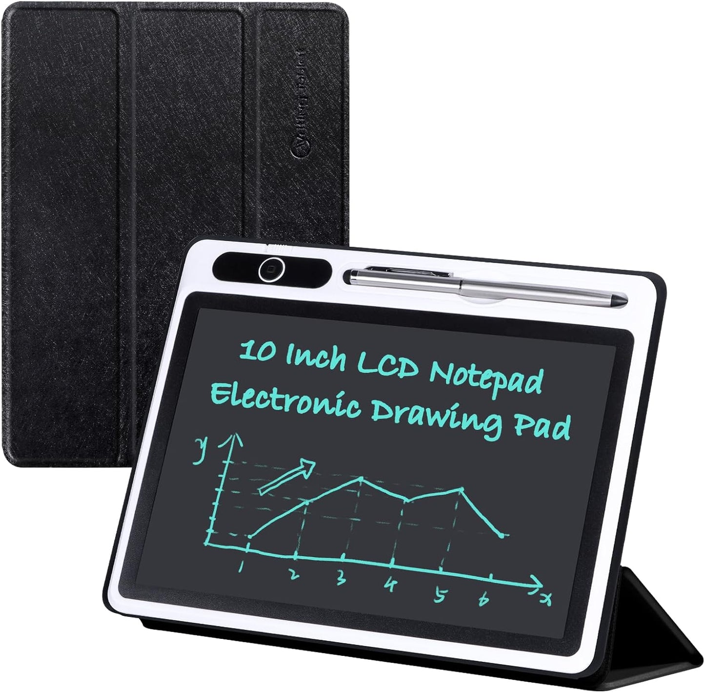 10 LCD Writing Tablet + Protective Cover - Erasable Pad for All Ages!