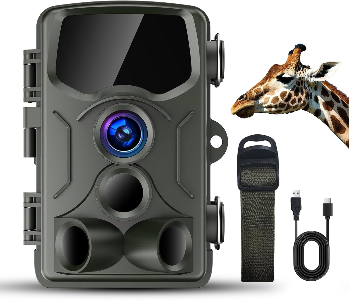 ArzzuNiu 4K Trail Camera: Ultra-Fast 0.2s Trigger Time