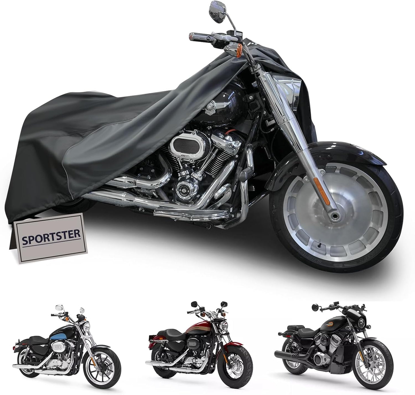 Motorcycle Cover for Harley Davidson Sport Models - Waterproof