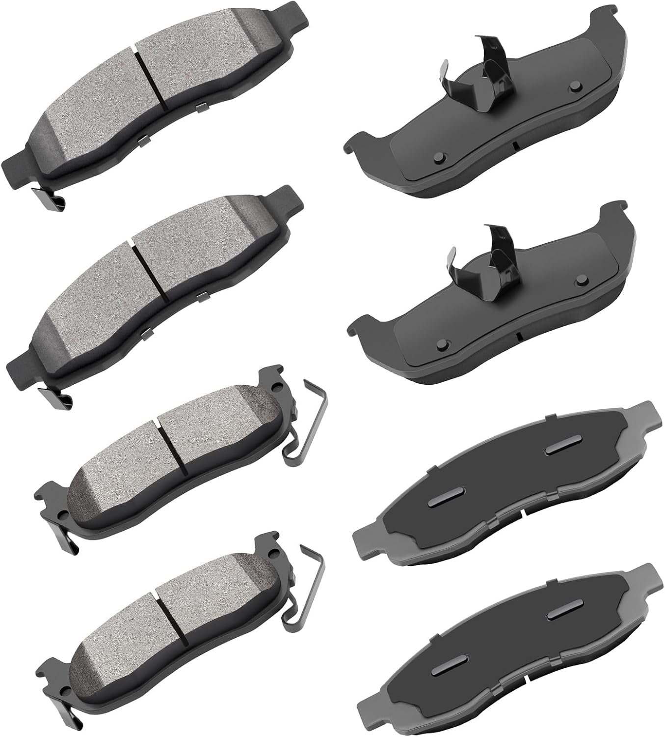 cciyu Ceramic Brake Pad Set for Infiniti QX56 and Nissan Titan