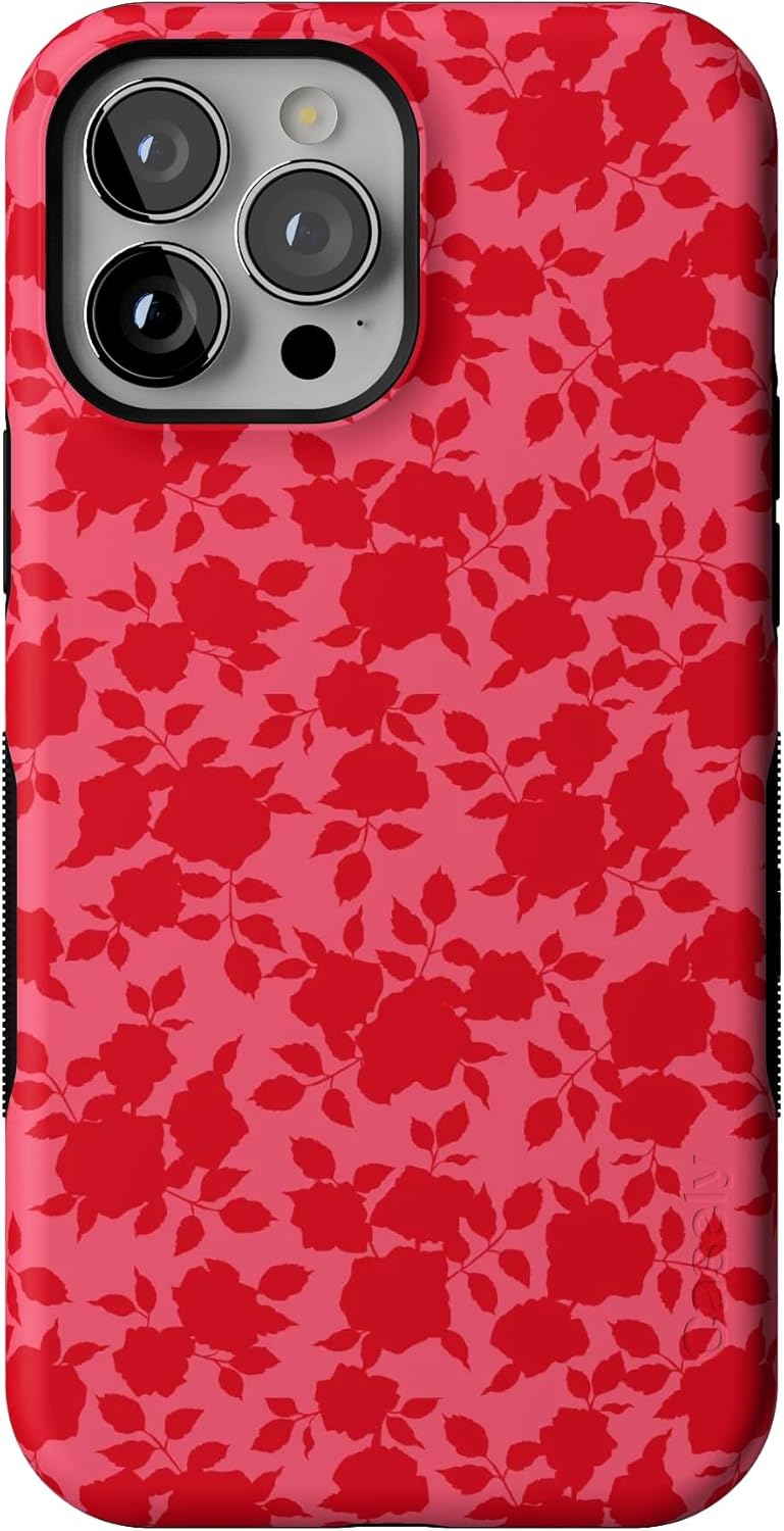Bold Protective iPhone 13 Pro Max Case with Floral Design