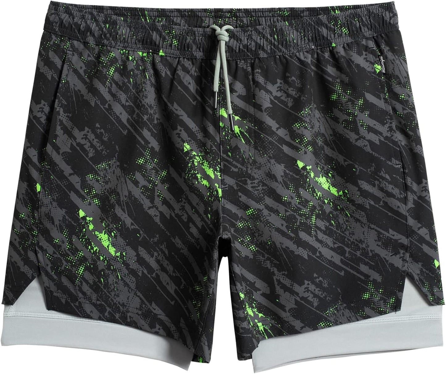 maamgic Mens Workout Shorts 2 in 1 Stretch Gym Shorts Review