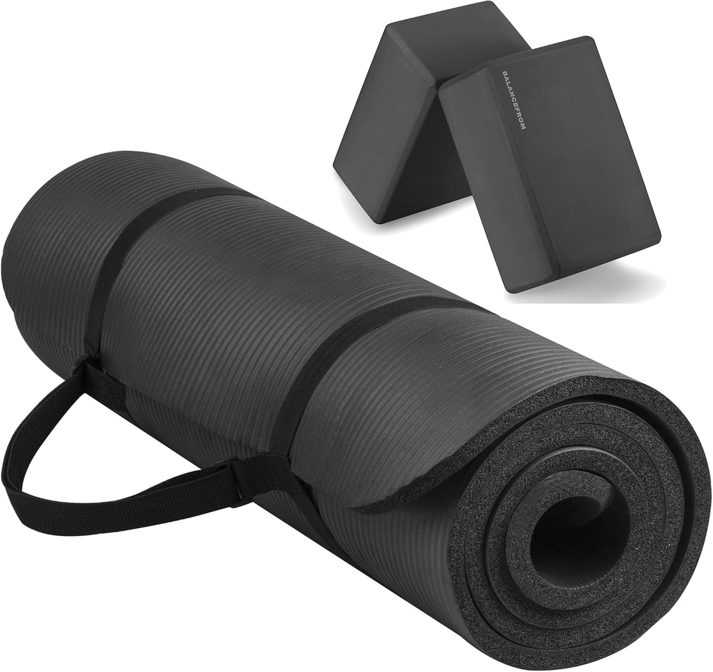 Extra Thick Yoga Mat for Comfort & Support