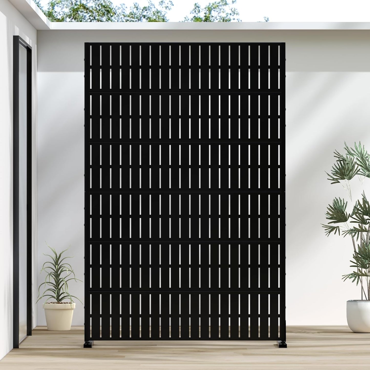 Casaphoria Metal Privacy Screen Outdoor for Stylish Gardens