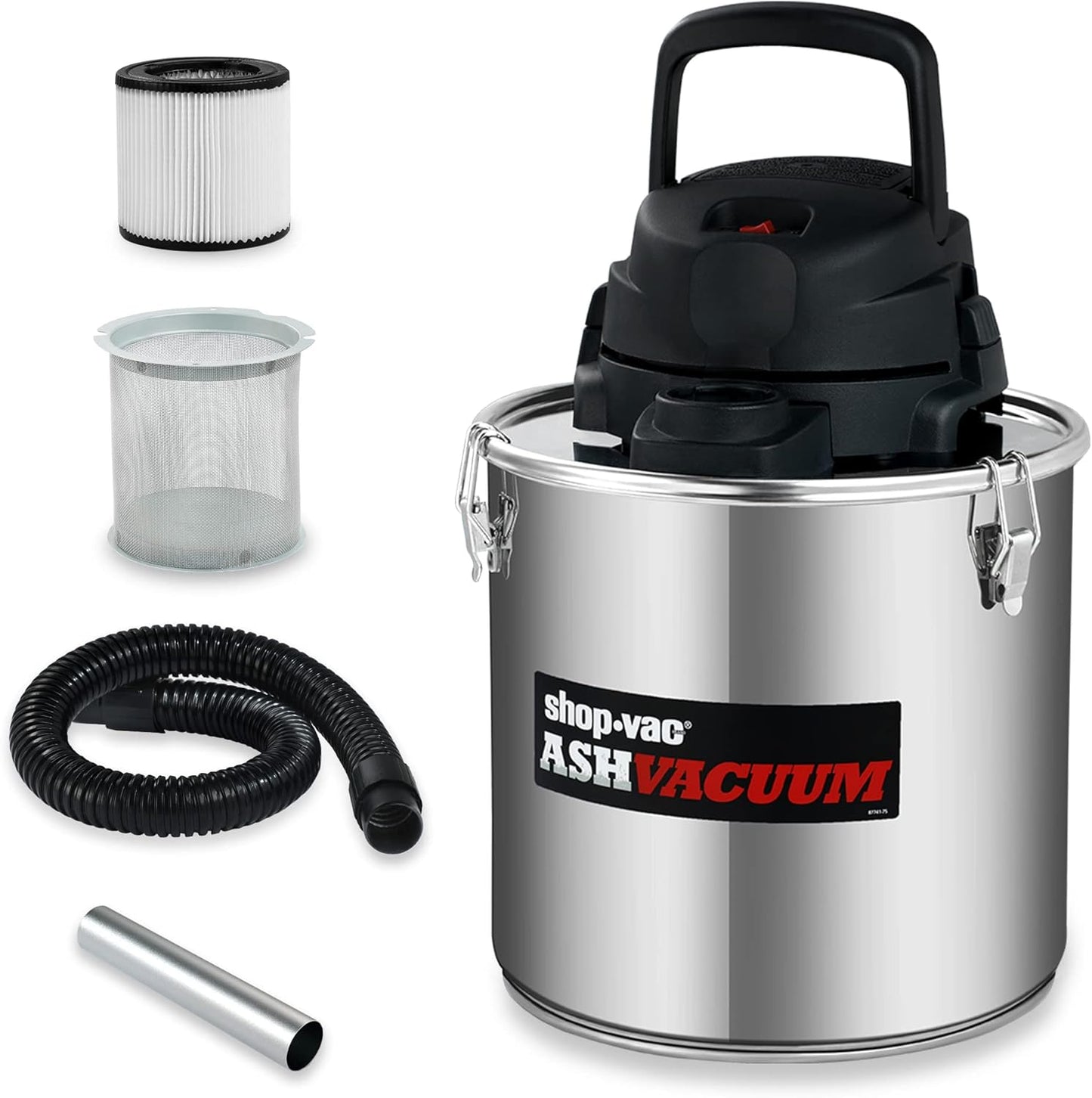 Shop-Vac 4 Gallon Ash Vacuum with HEPA Filter for Easy Cleaning