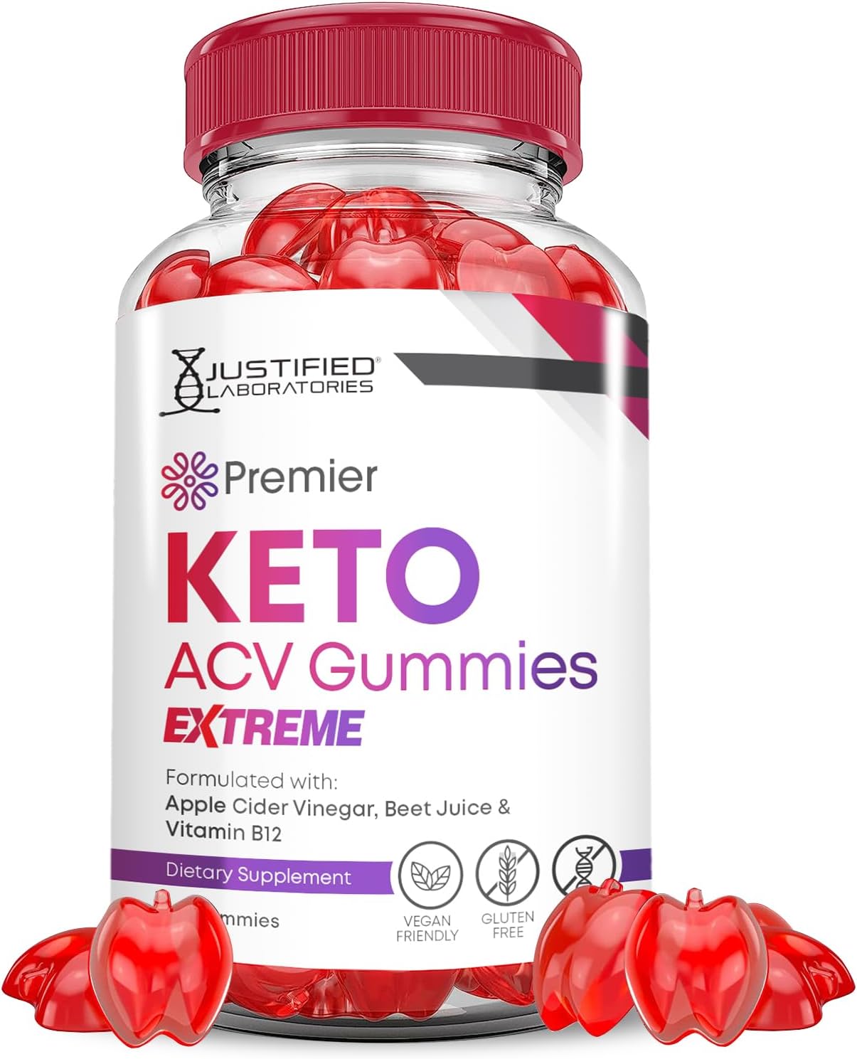 2000MG Premier Keto ACV Gummies - Enhanced Energy