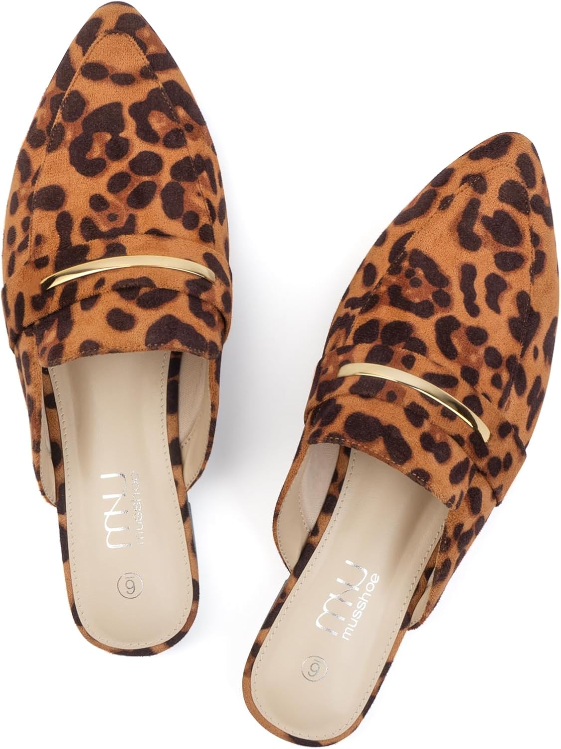 MUSSHOE Comfortable Work Women's Mules - Stylish Slip-On Loafers
