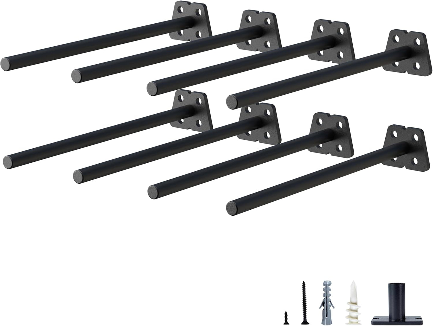 8 Inch Hidden Floating Shelf Bracket for Heavy Duty Support