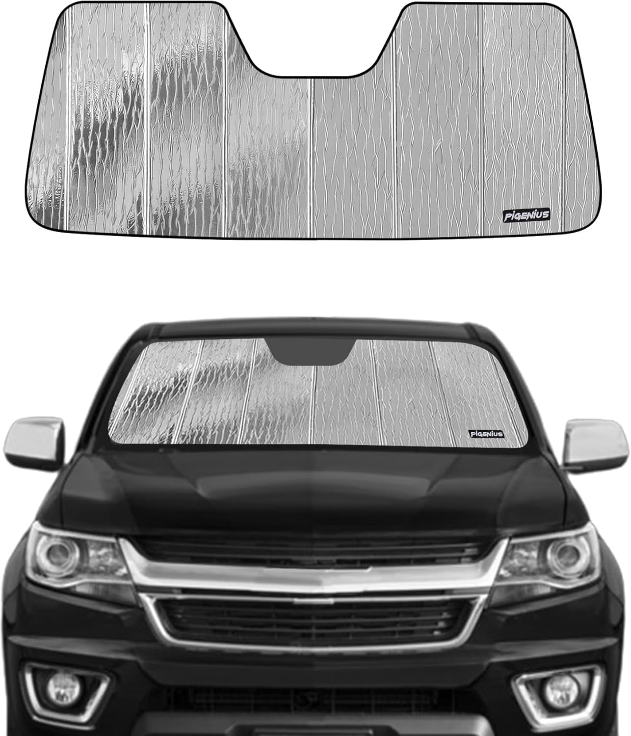 Windshield Sun Shade for Chevy Colorado and GMC Canyon 2015-2022