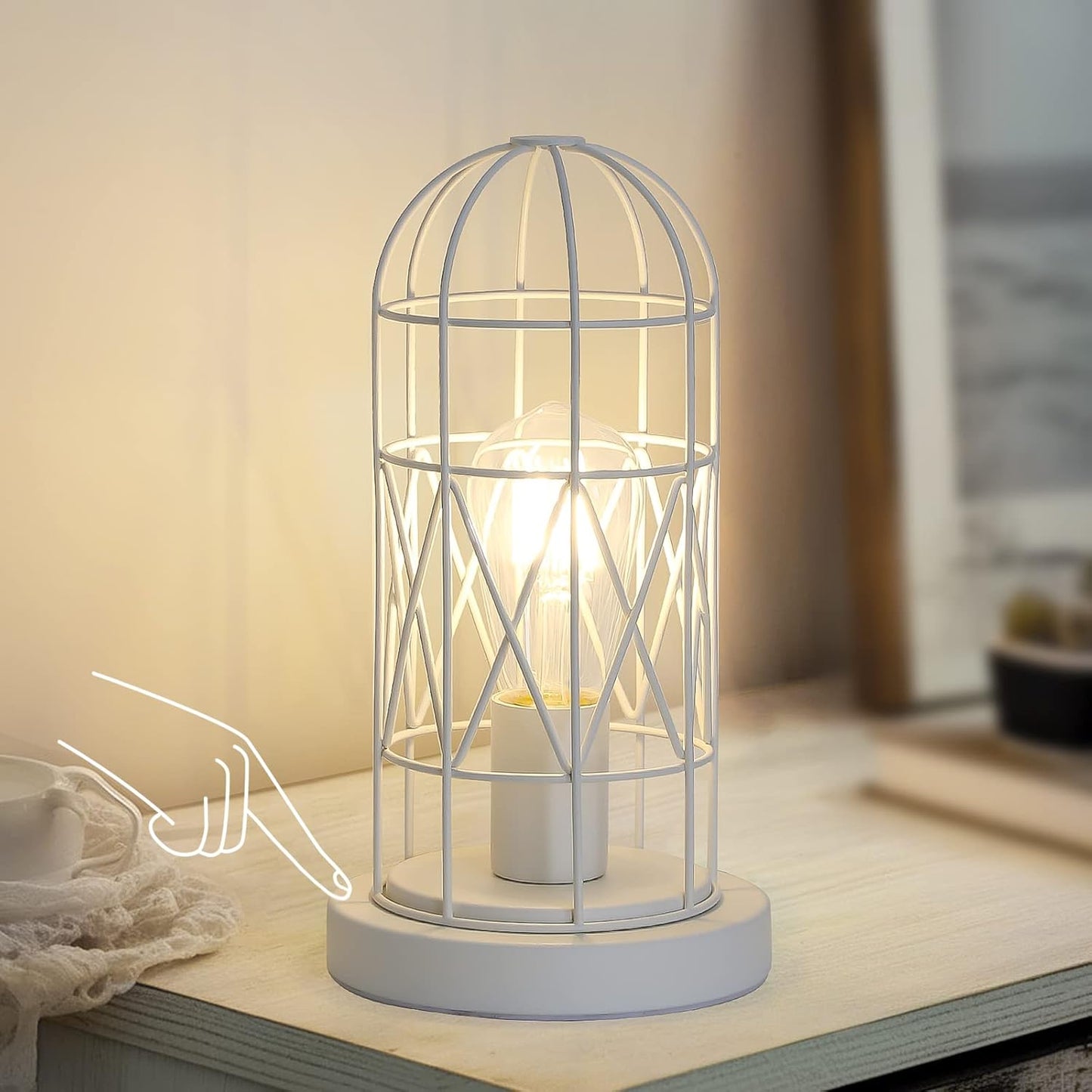 3 Way Dimmable Bedside Touch Lamp for Modern Home Decor