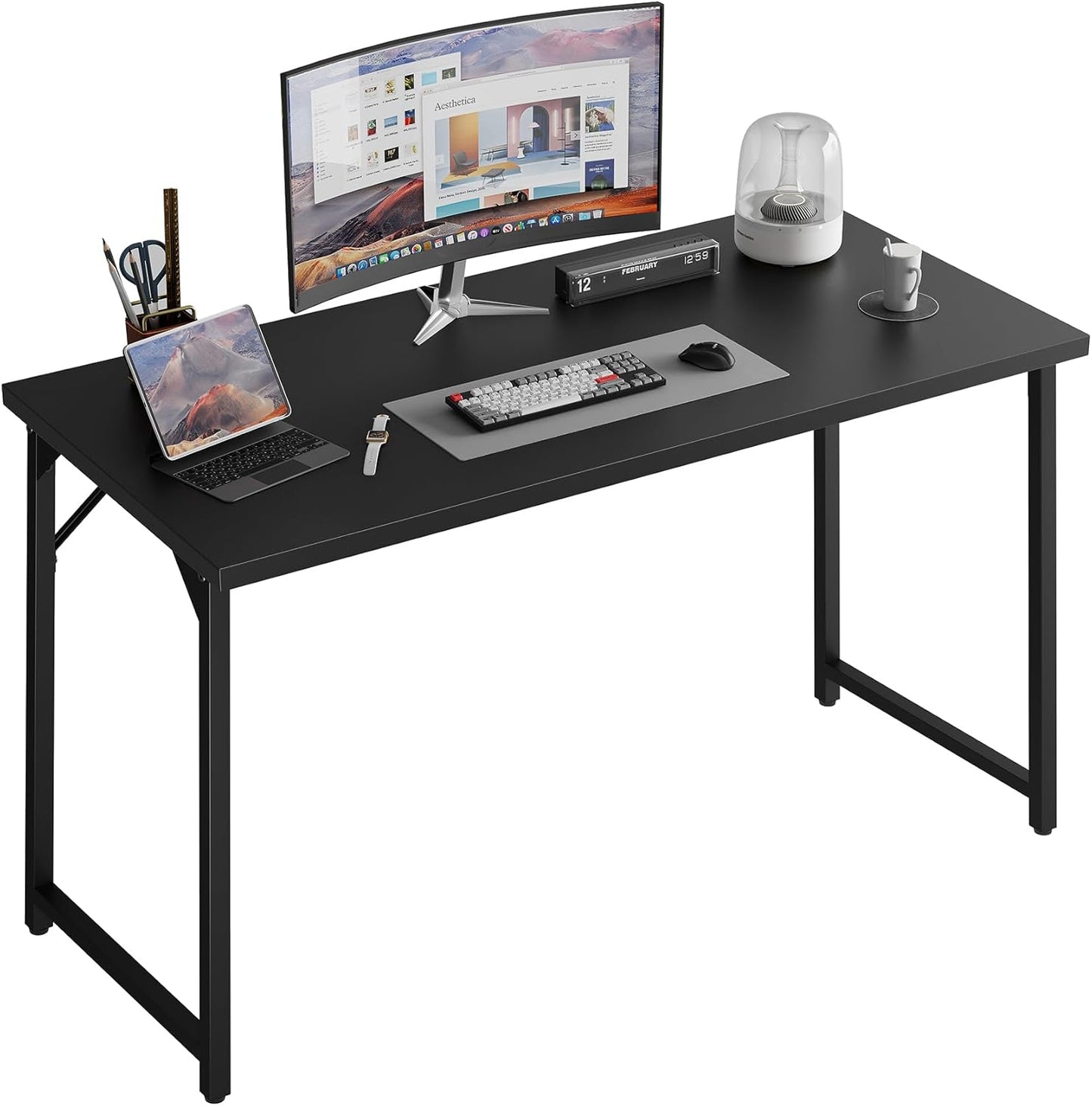 Adjustable Small Home Office Desk by Grandder