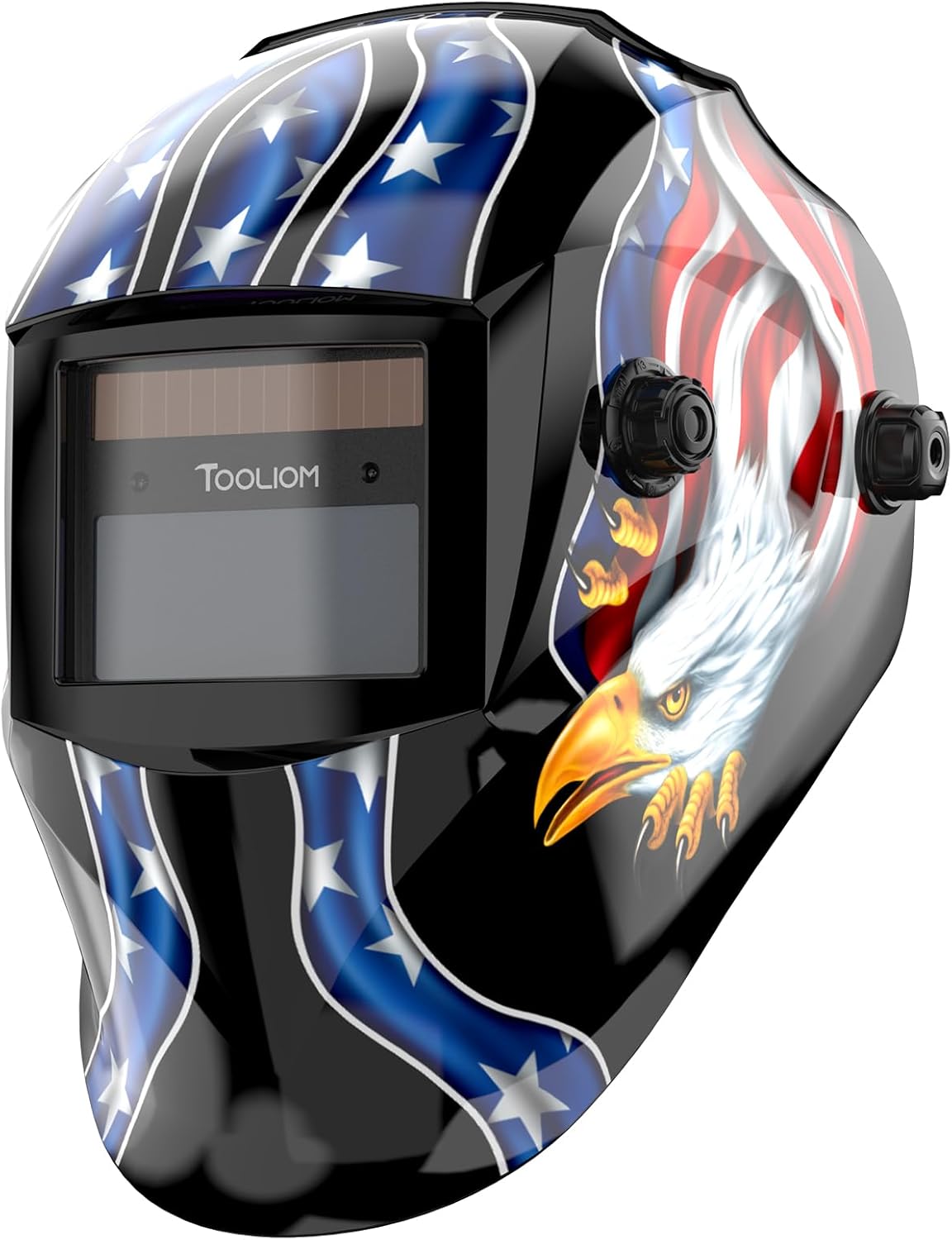 TOOLIOM Solar Welding Helmet - Auto Darkening for Precision Welding