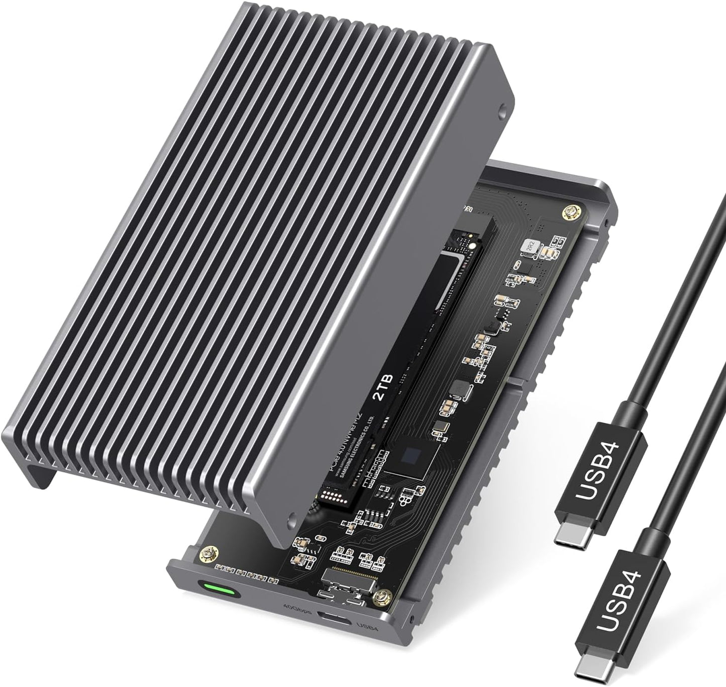 Ultra-Fast Silent NVMe Enclosure - GEWOKLIY