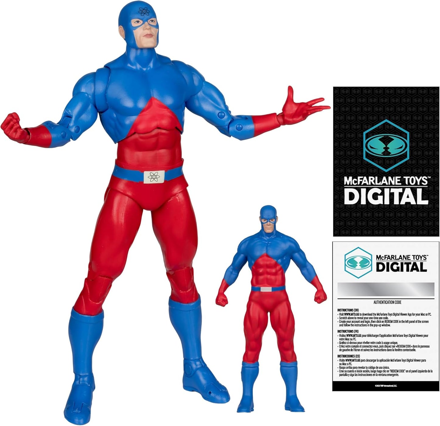 The Atom 7in Action Figure - Digital Collectible