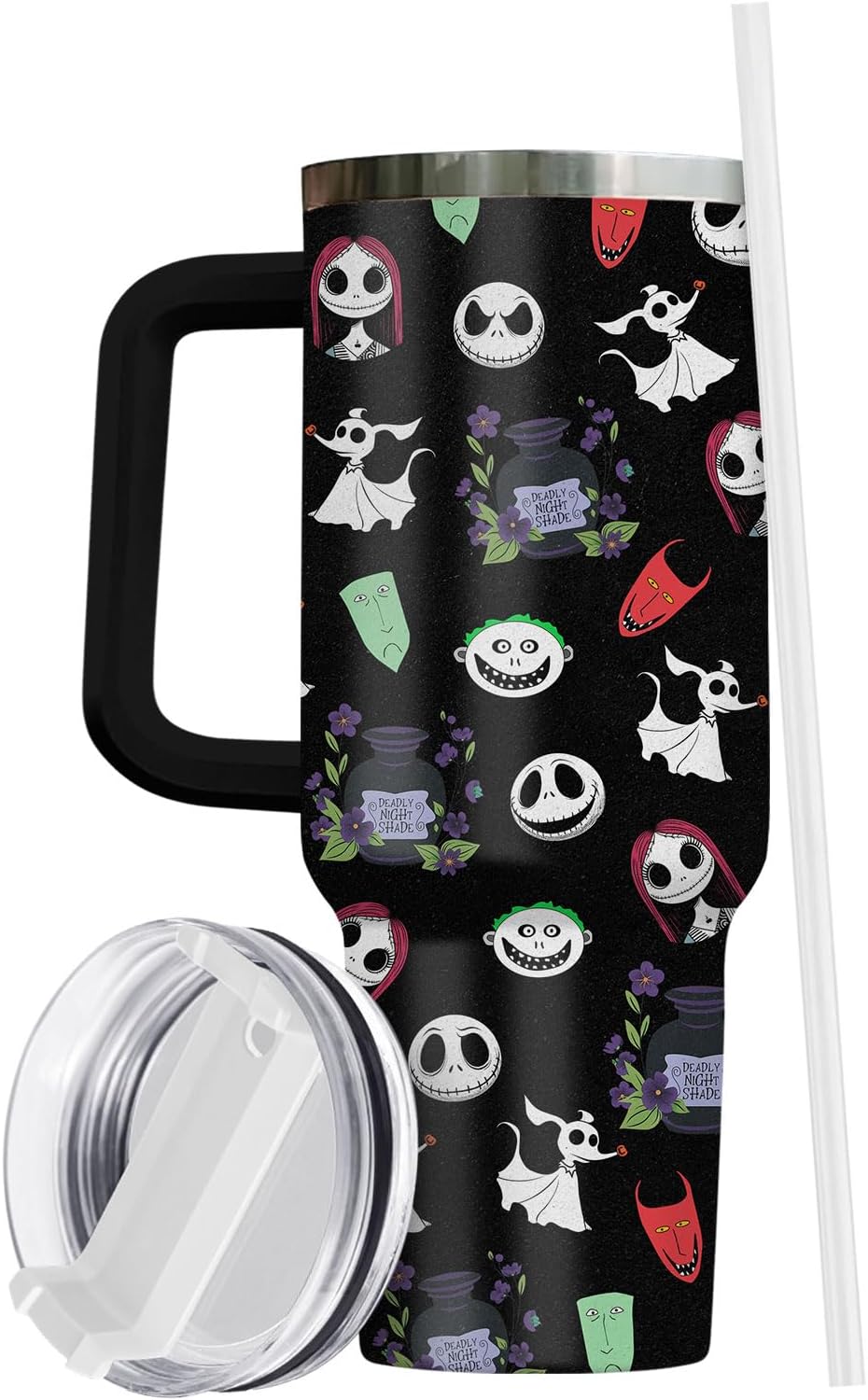 Jack Skeleton 40 oz Stainless Steel Tumbler for Movie Lovers
