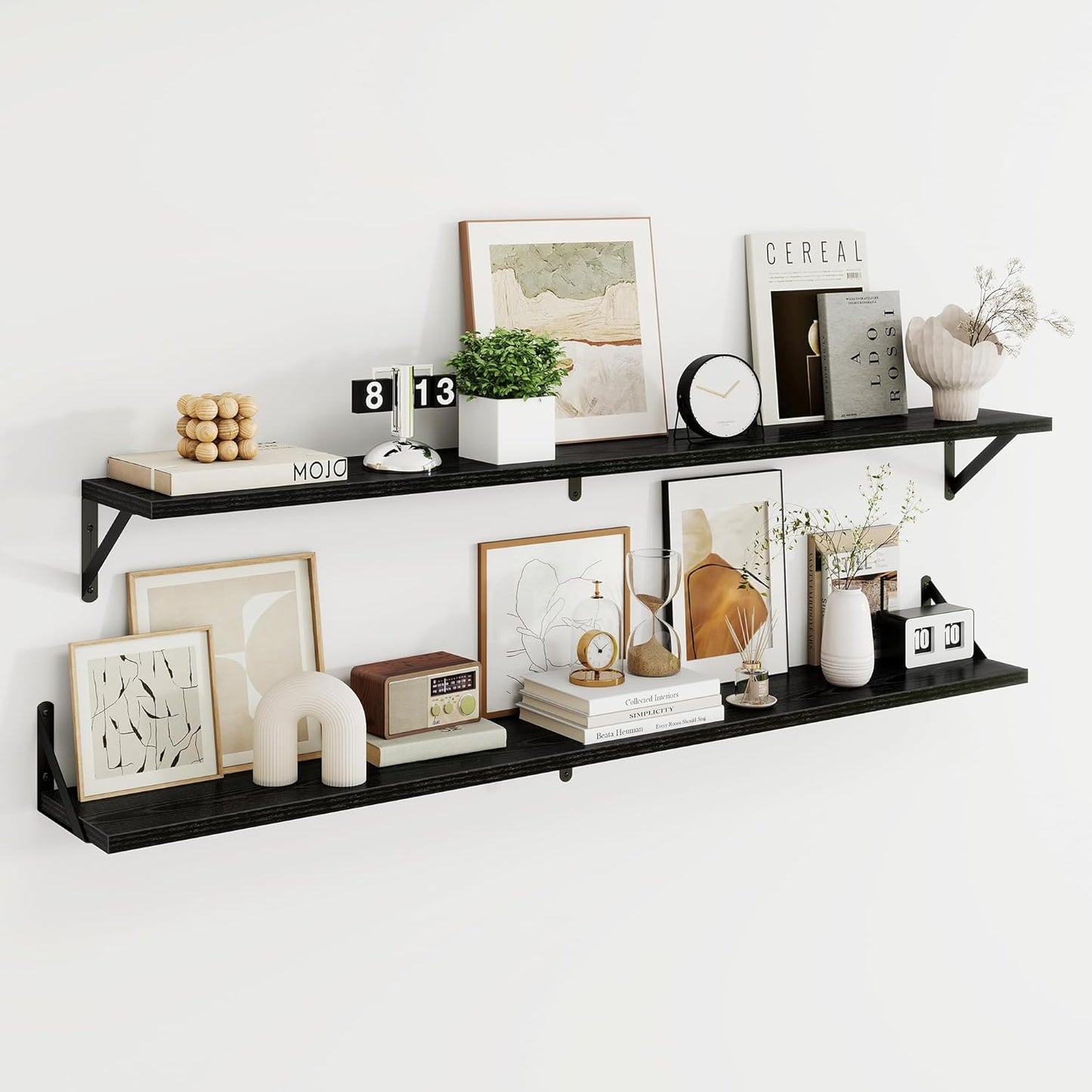 8 Inch Deep Floating Shelves for Wall - Sturdy Storage Solution