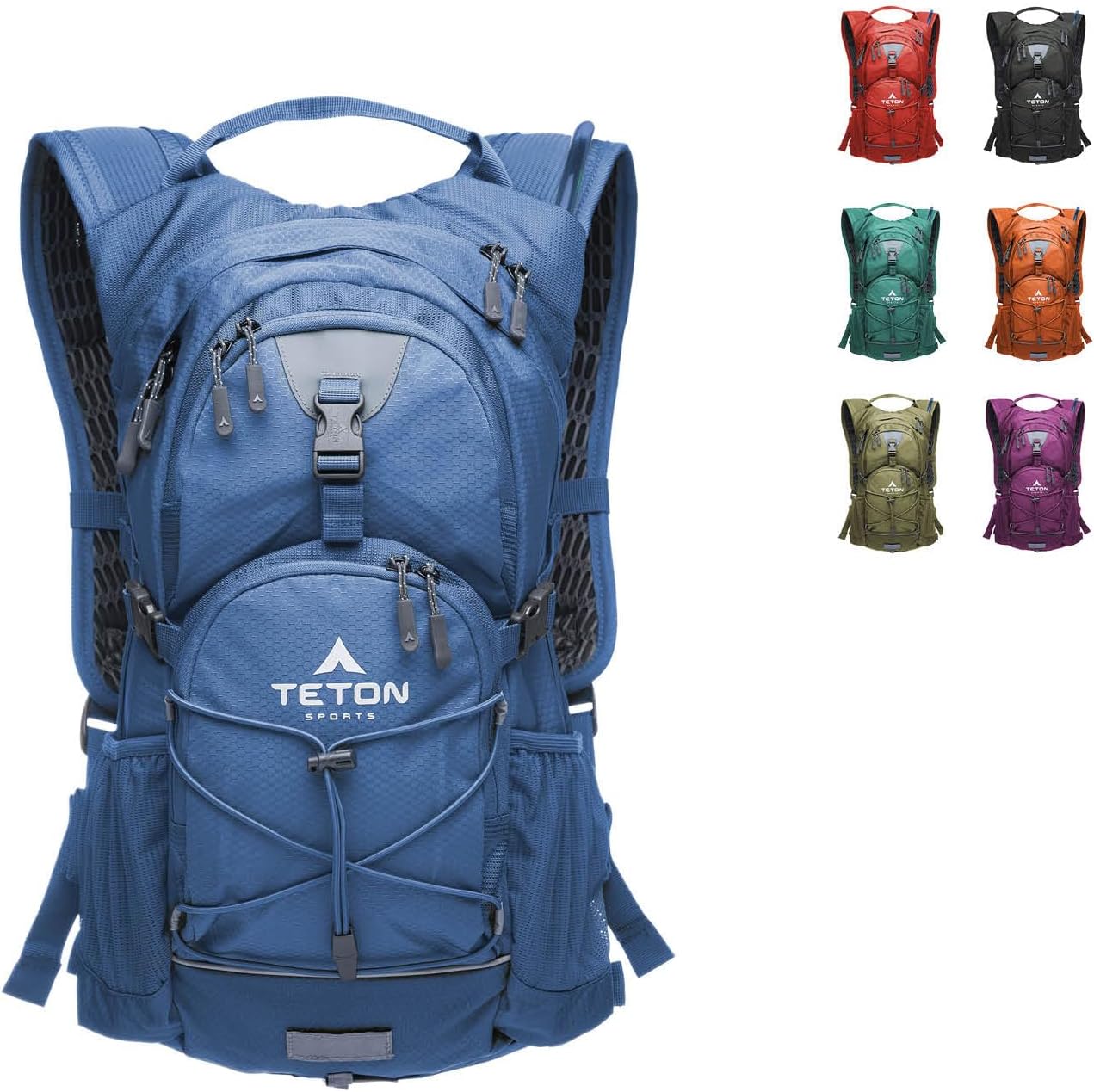 Teton Oasis Hydration Backpack for Hiking, Running, and Biking
