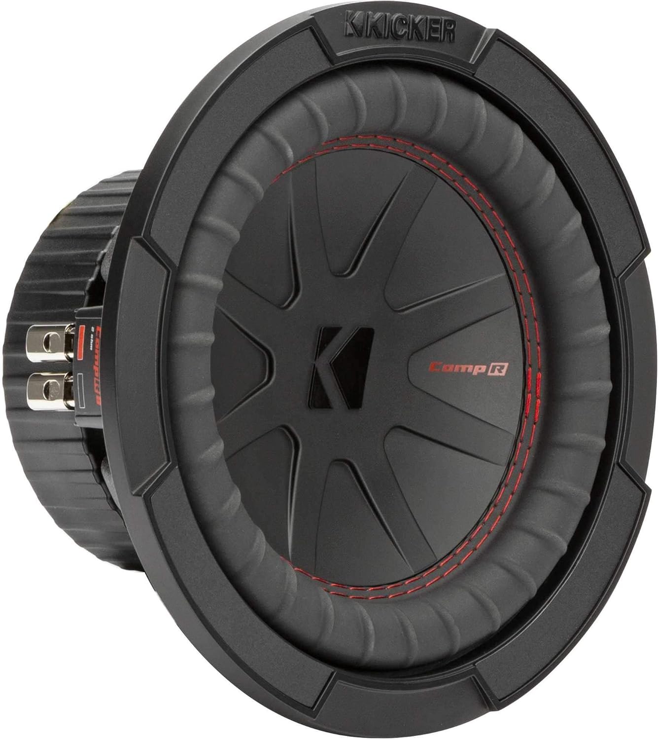 KICKER 48CWR82 CompR 8in Subwoofer Delivers Powerful Bass