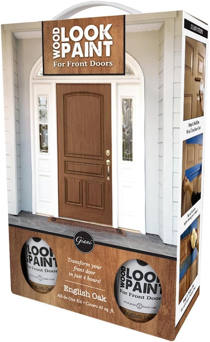 Giani Wood Look Paint Kit for Front & Interior Doors Review