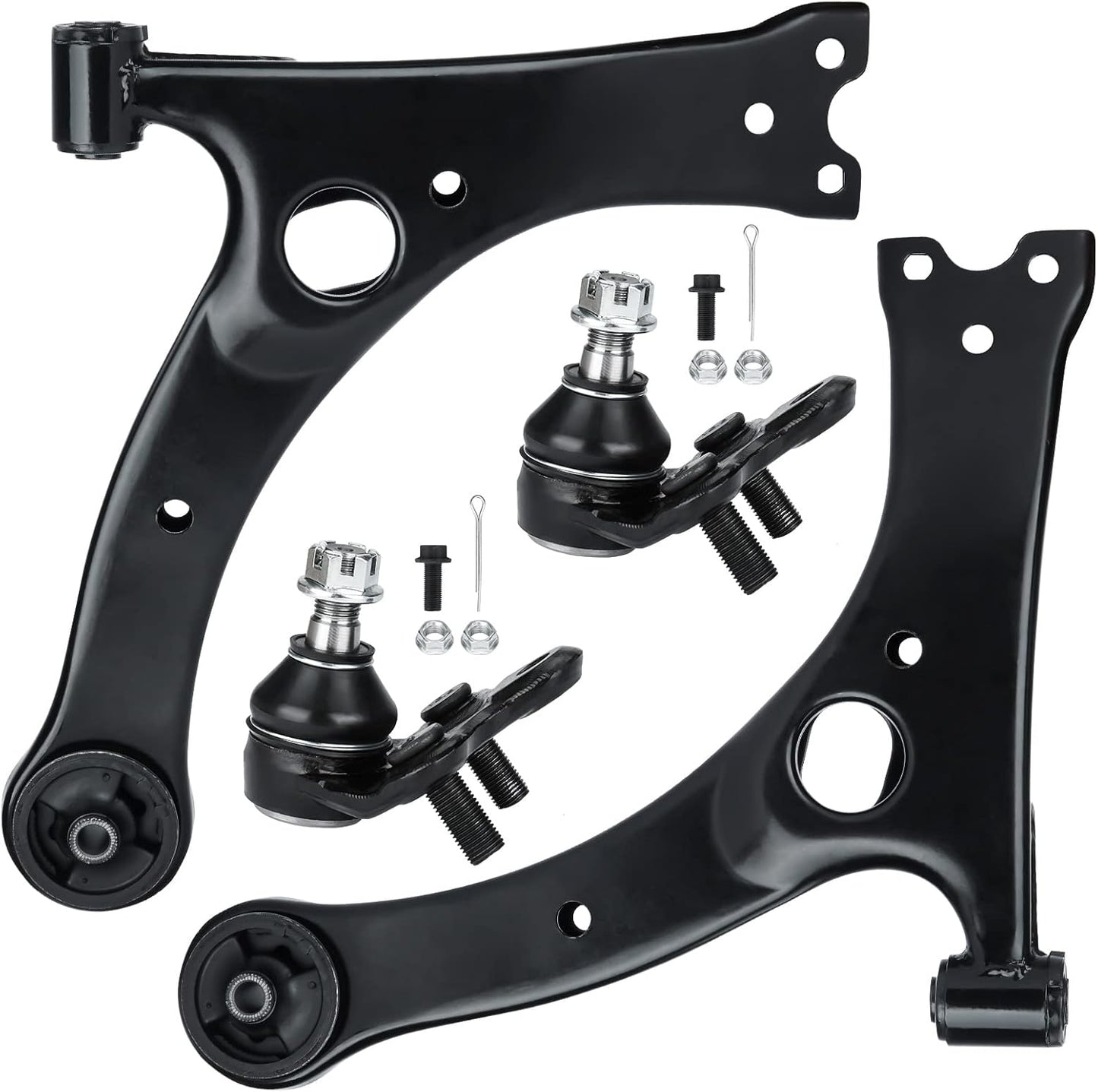 4PCS Front Lower Control Arm w/Ball Joint for Toyota