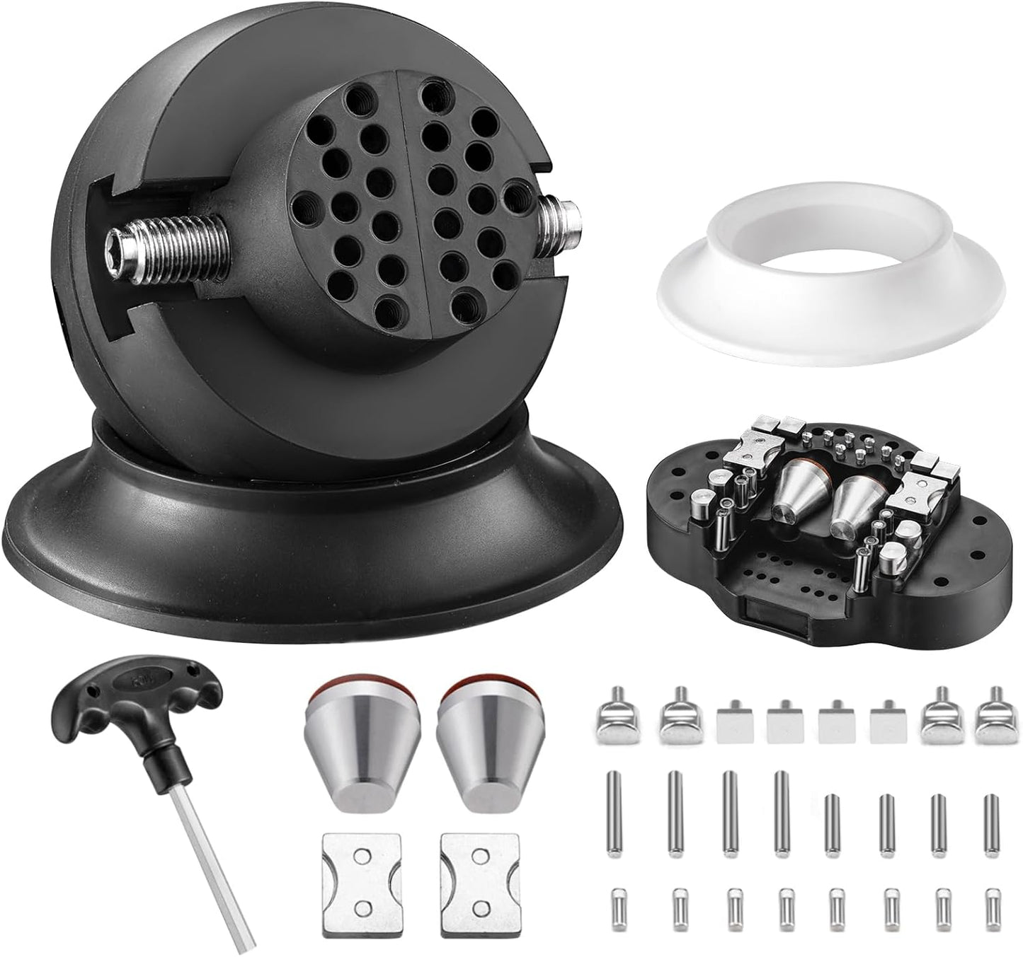 DZQ Ball Vise 3in Engraving Tool for Precision Jewelry Work