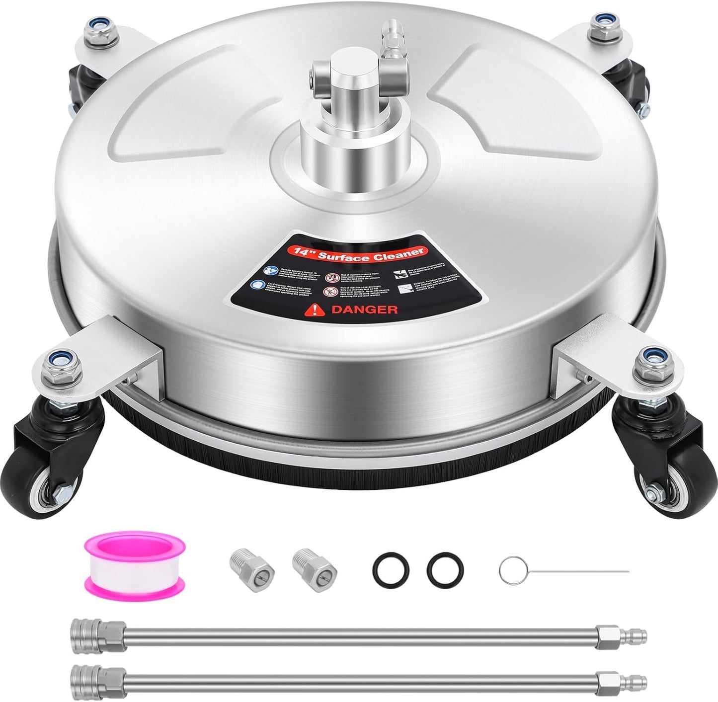 Dalmbox 14 Pressure Washer Surface Cleaner for Efficient Cleaning