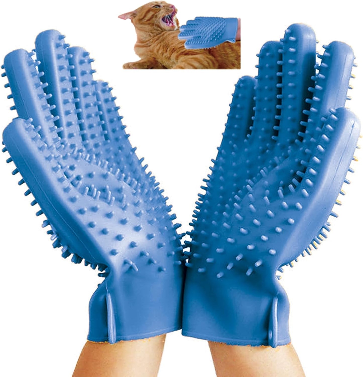 YOFANG Bite Proof Pet Grooming Gloves