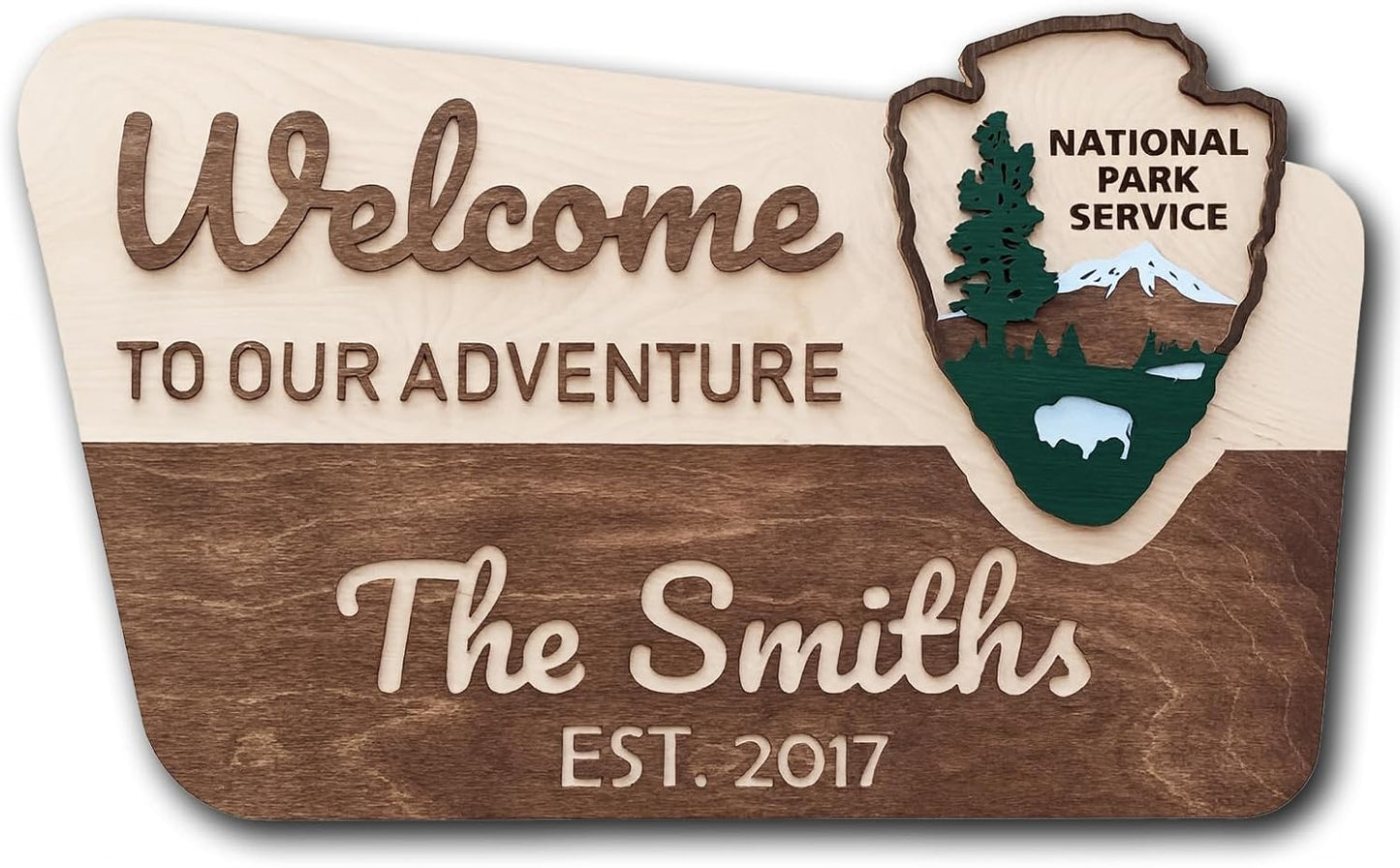 Custom National Park Sign for Nature Lovers and Adventurers