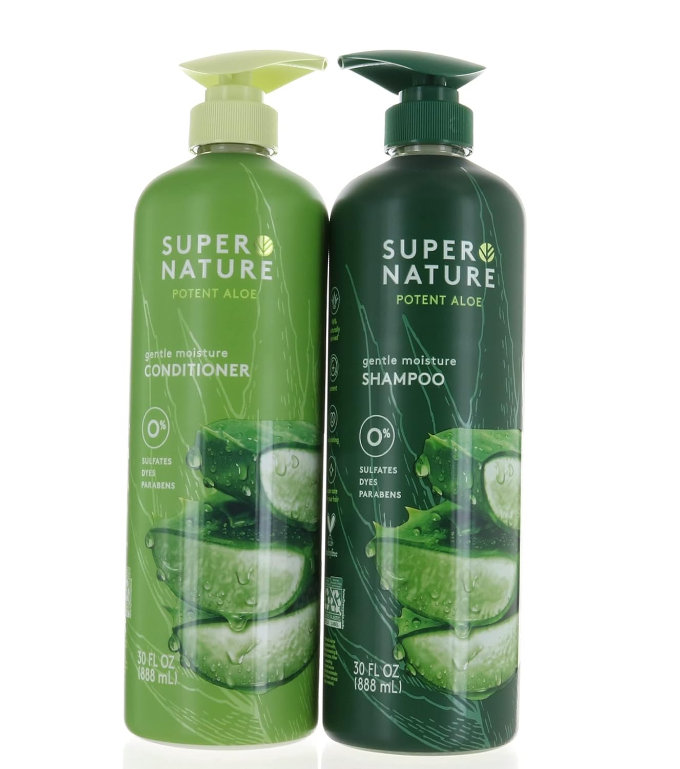 Hydrating Aloe Shampoo & Conditioner Set, Sulfate-Free - 30oz