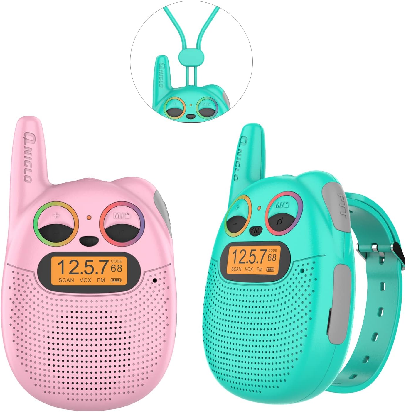 Rechargeable Kids Walkie Talkies - Adventure Ready!