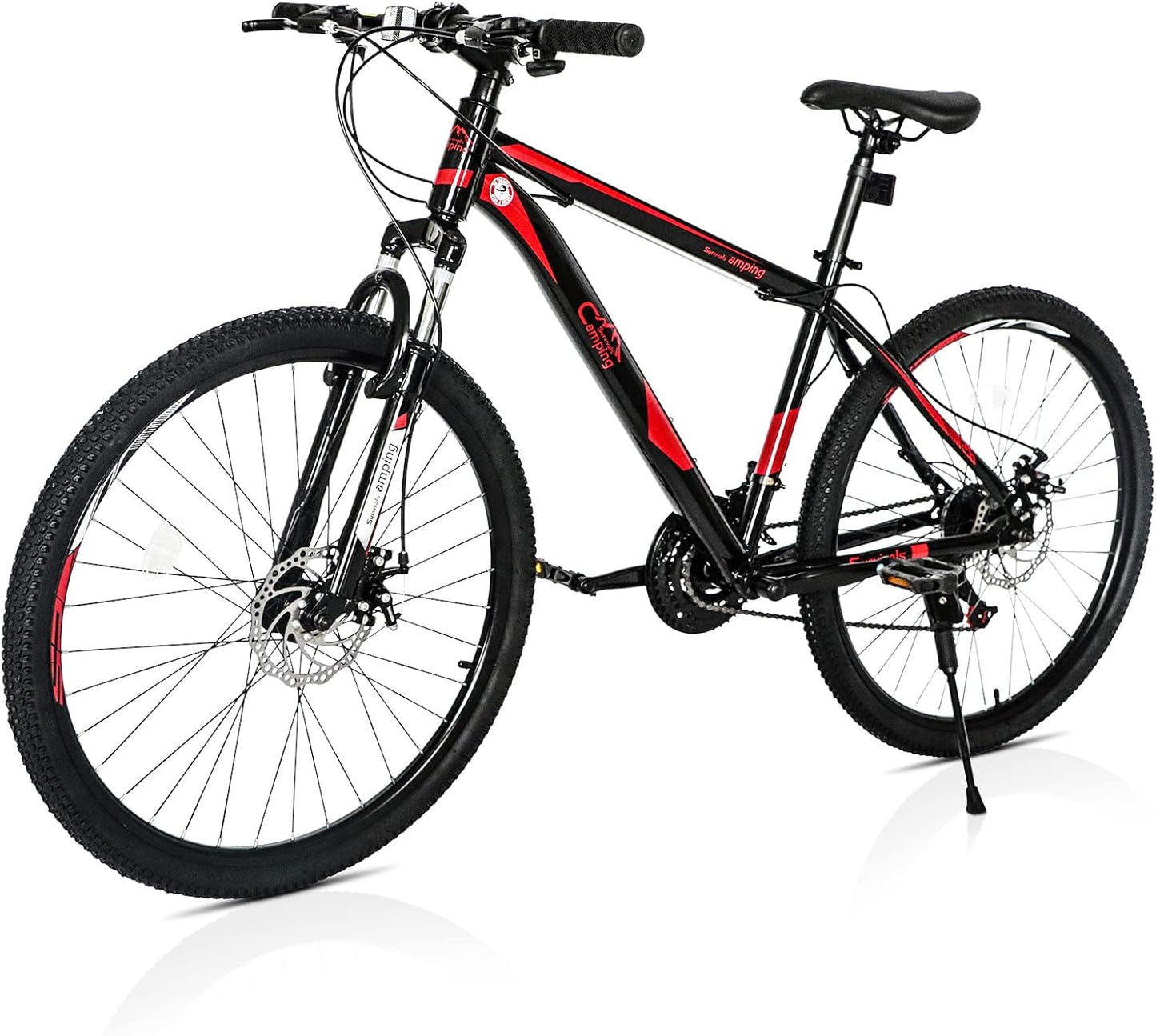 Ktaxon Mountain Bike with 21-Speed and Double Disc Brake System