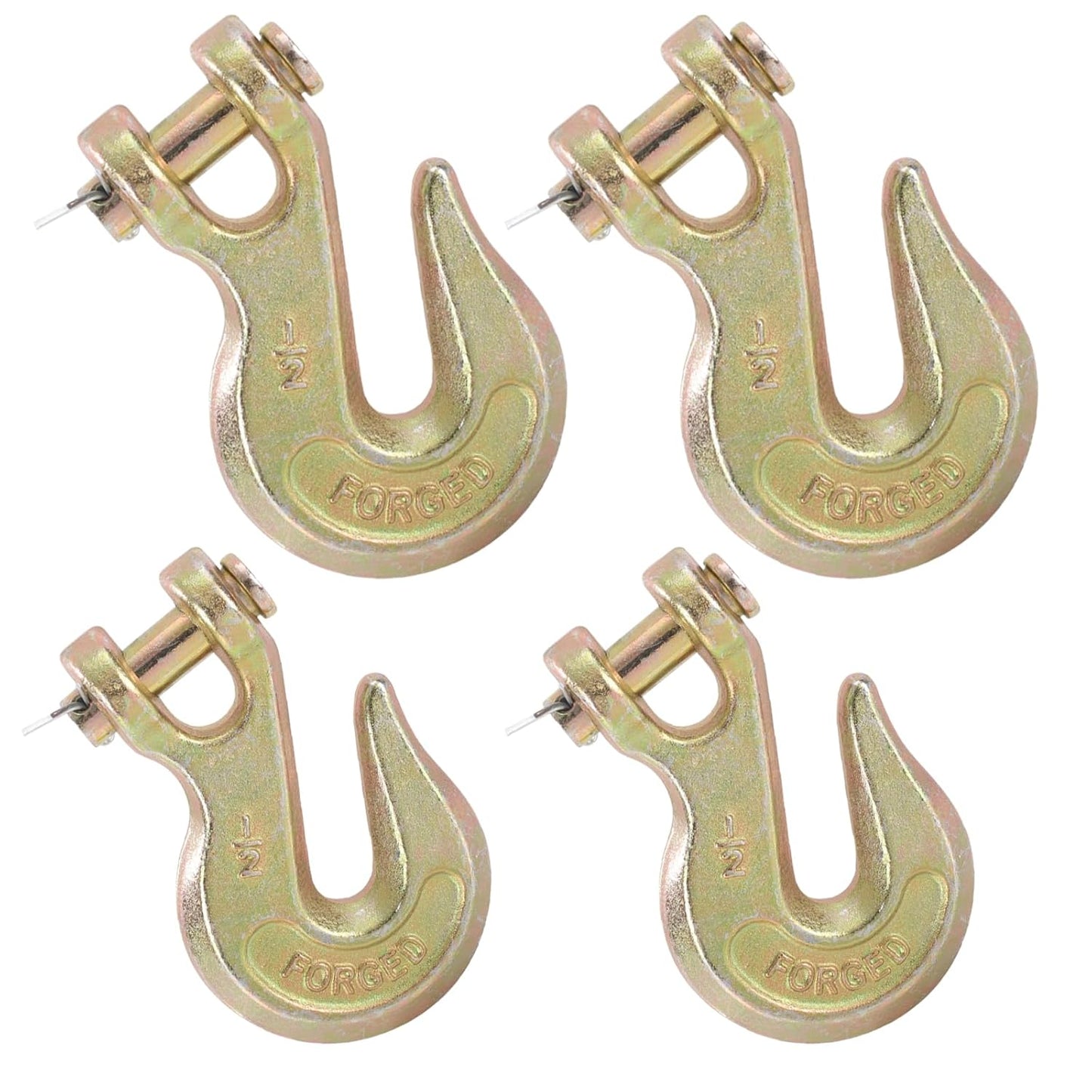 1/2 Inch Heavy Duty Chain Hook Set for Secure Transport Needs