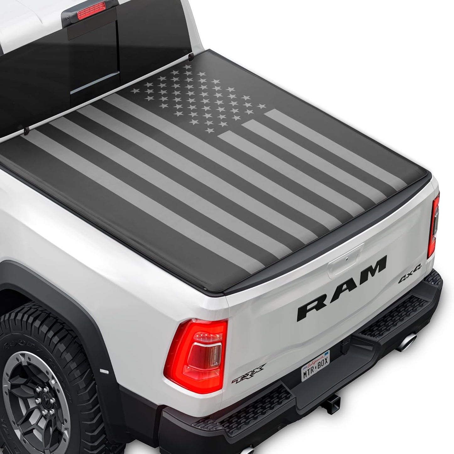 Flag Truck Tonneau Cover for Classic Body Ram 1500 2500 3500