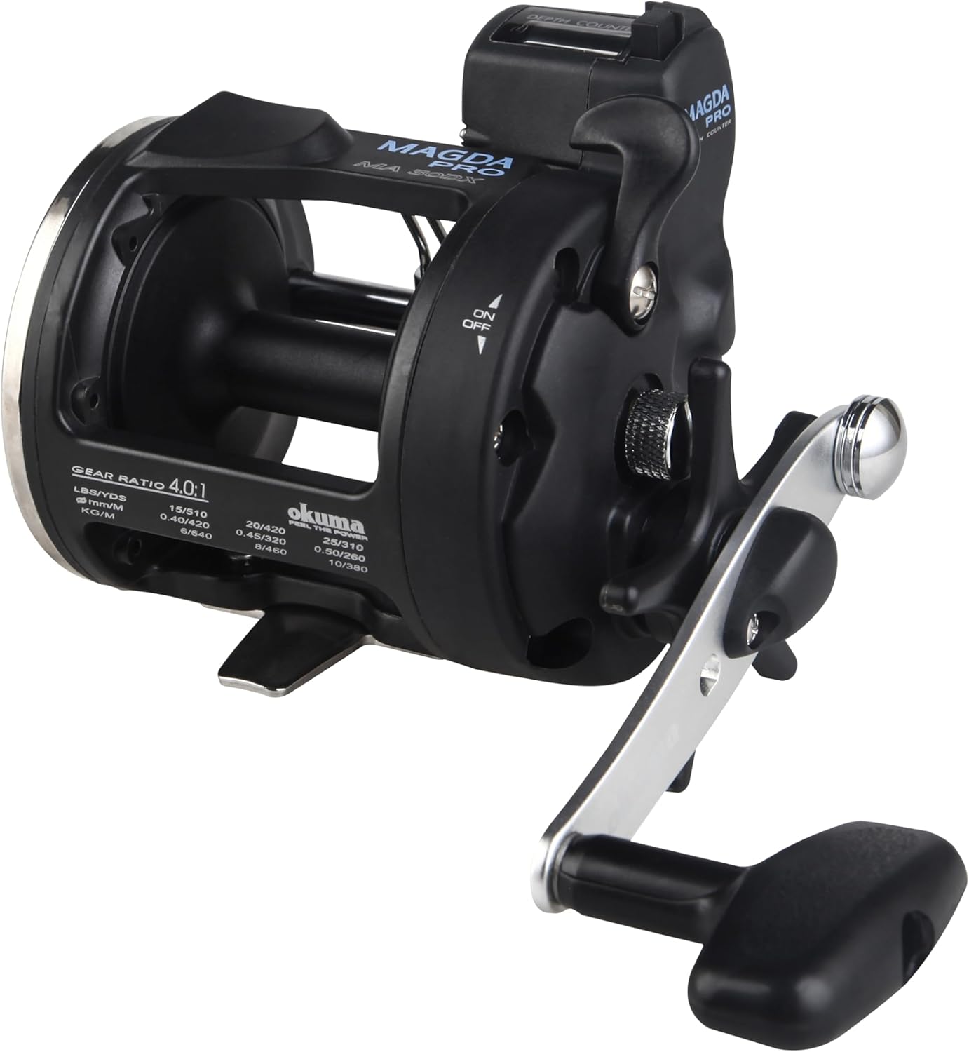 Okuma Magda Pro Line Counter Trolling Reel for Anglers