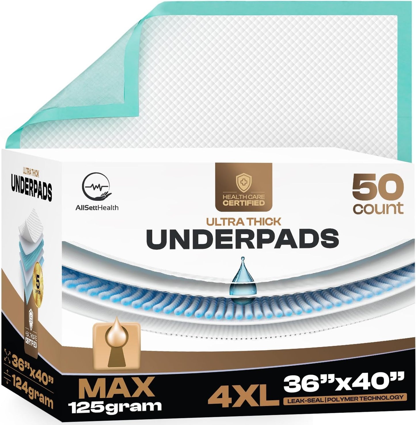Heavy Duty Disposable Bed Pads for Incontinence Protection