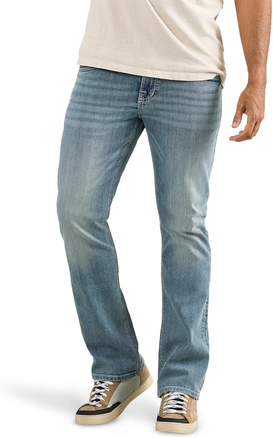Rock & Republic Men's Mid-Rise Bootcut Jean for All-Day Comfort