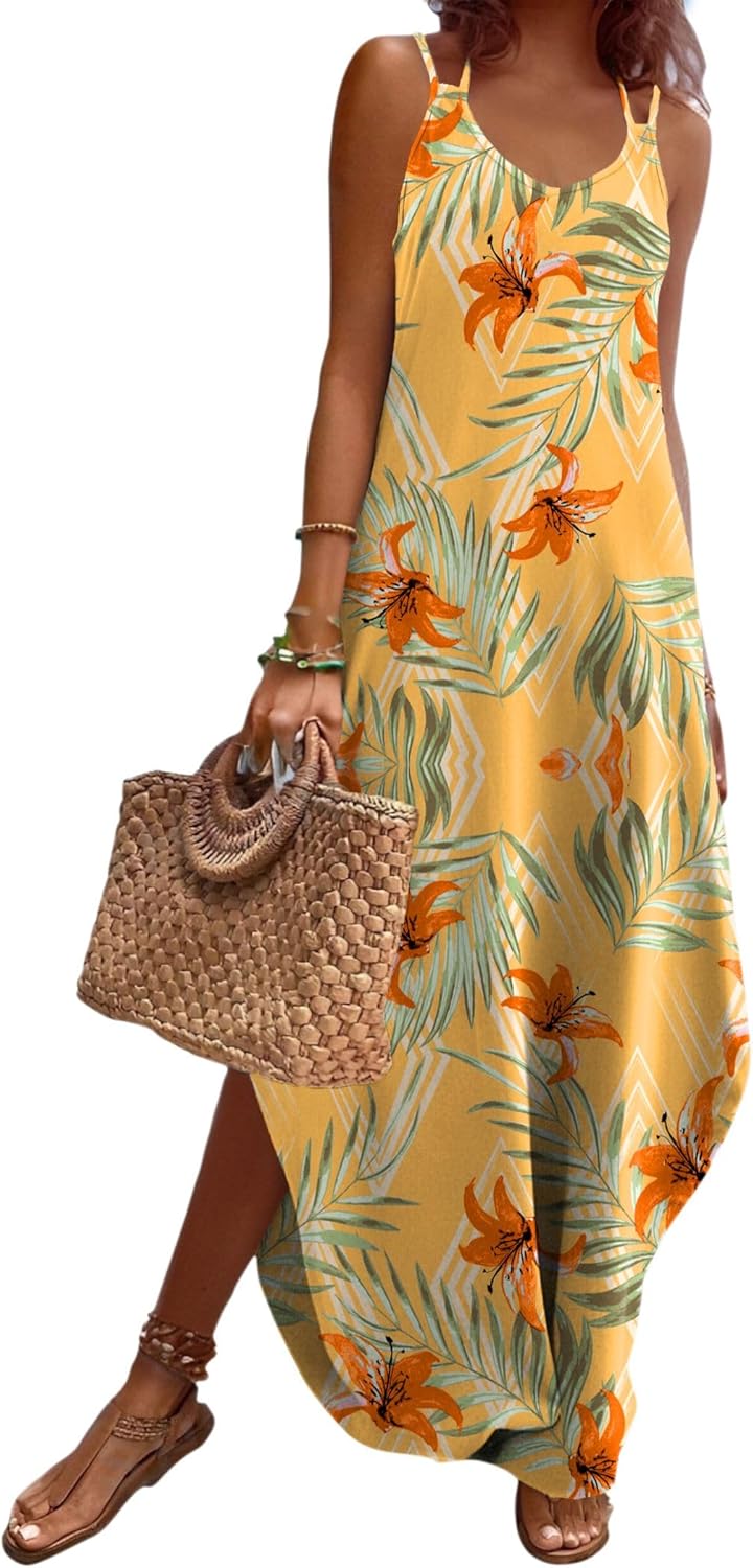 Zeagoo Women's Casual Sundress for Summer Beach and Travel