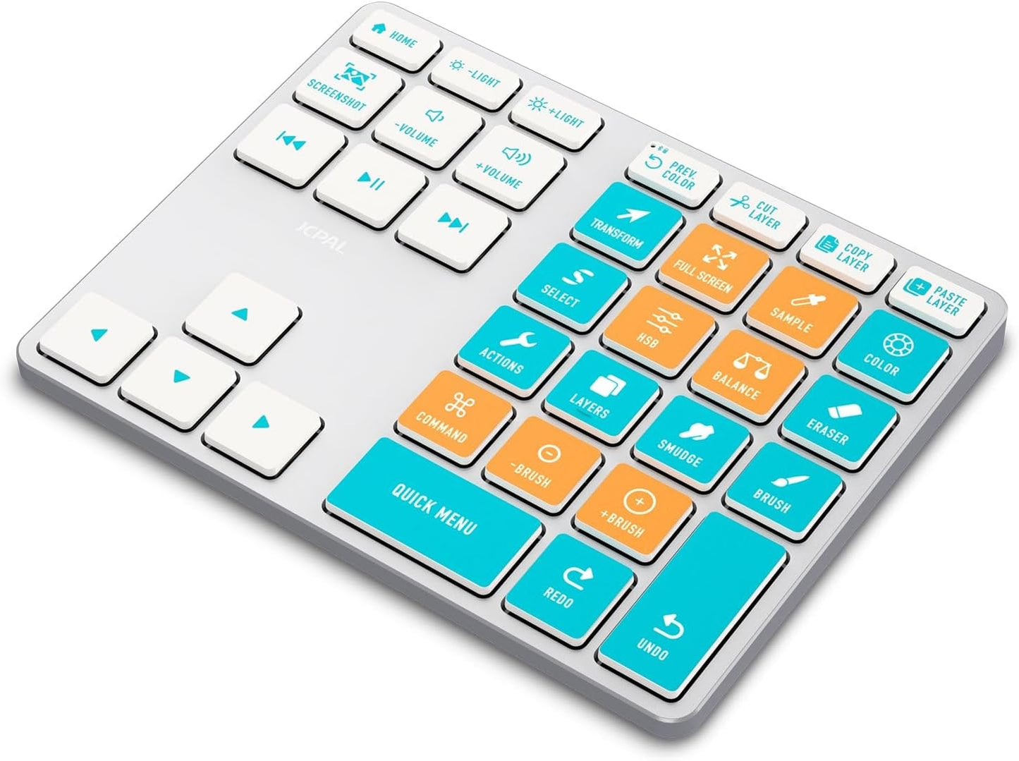 ProGuide Wireless Keyboard for Procreate - Mini Bluetooth Pad