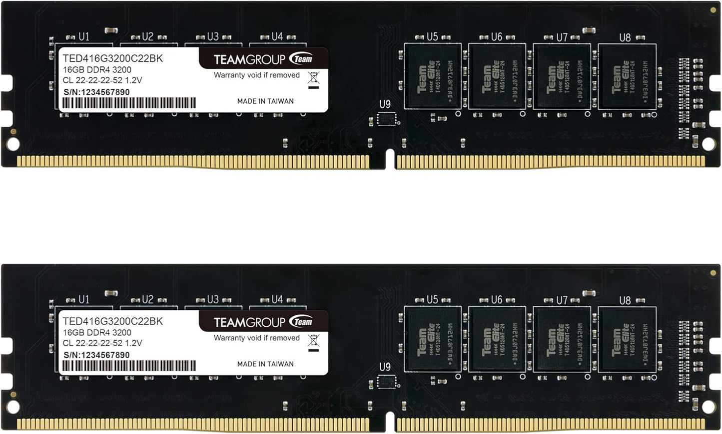 TEAMGROUP Elite DDR4 32GB Kit for High-Performance PCs
