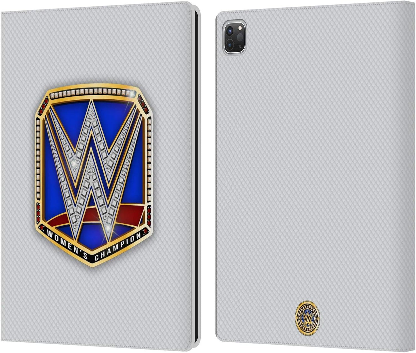 WWE Smackdown Women's Champion Leather Wallet Case for iPad Pro