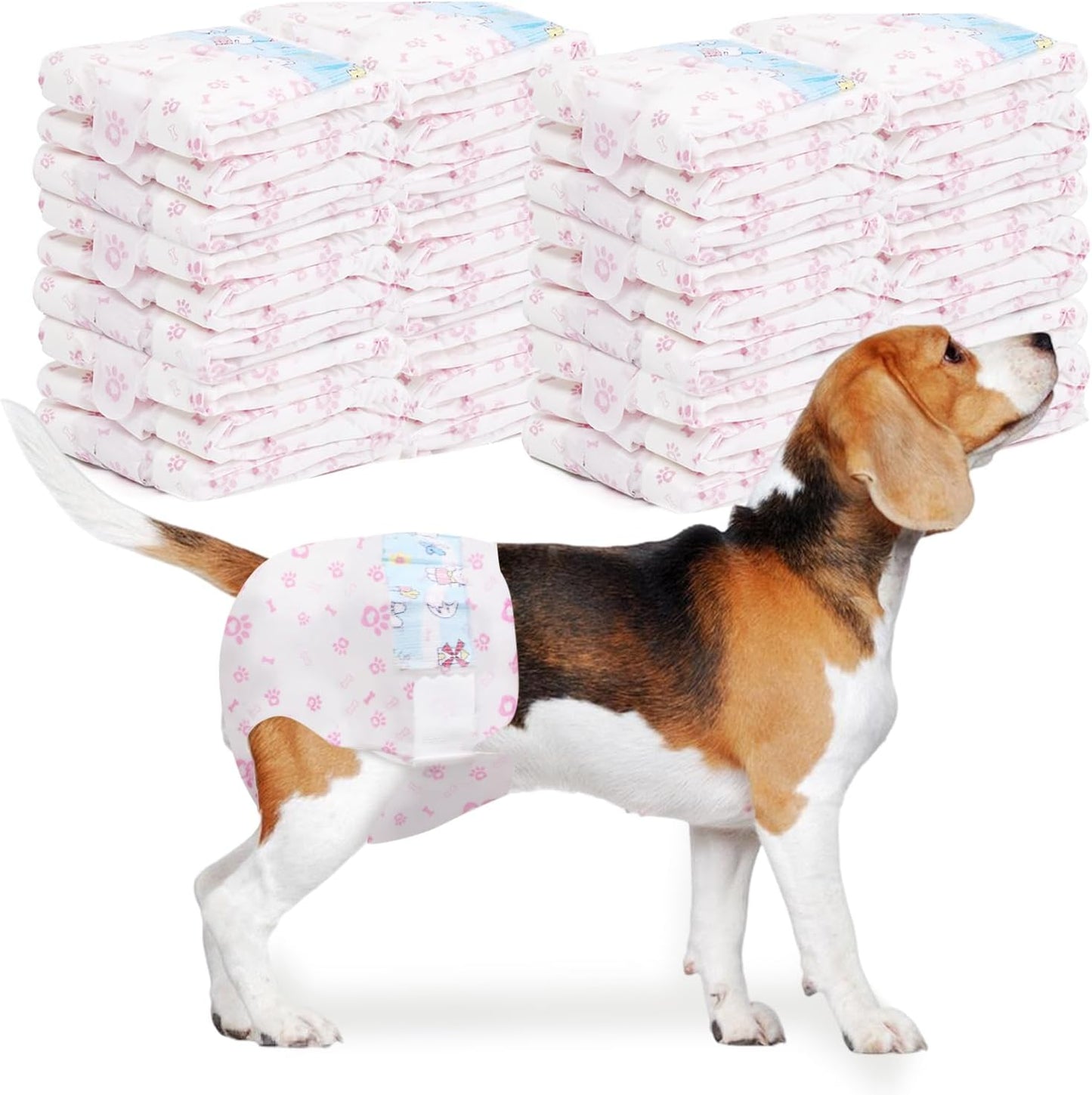 Super Absorbent Disposable Dog Diapers for Large Females