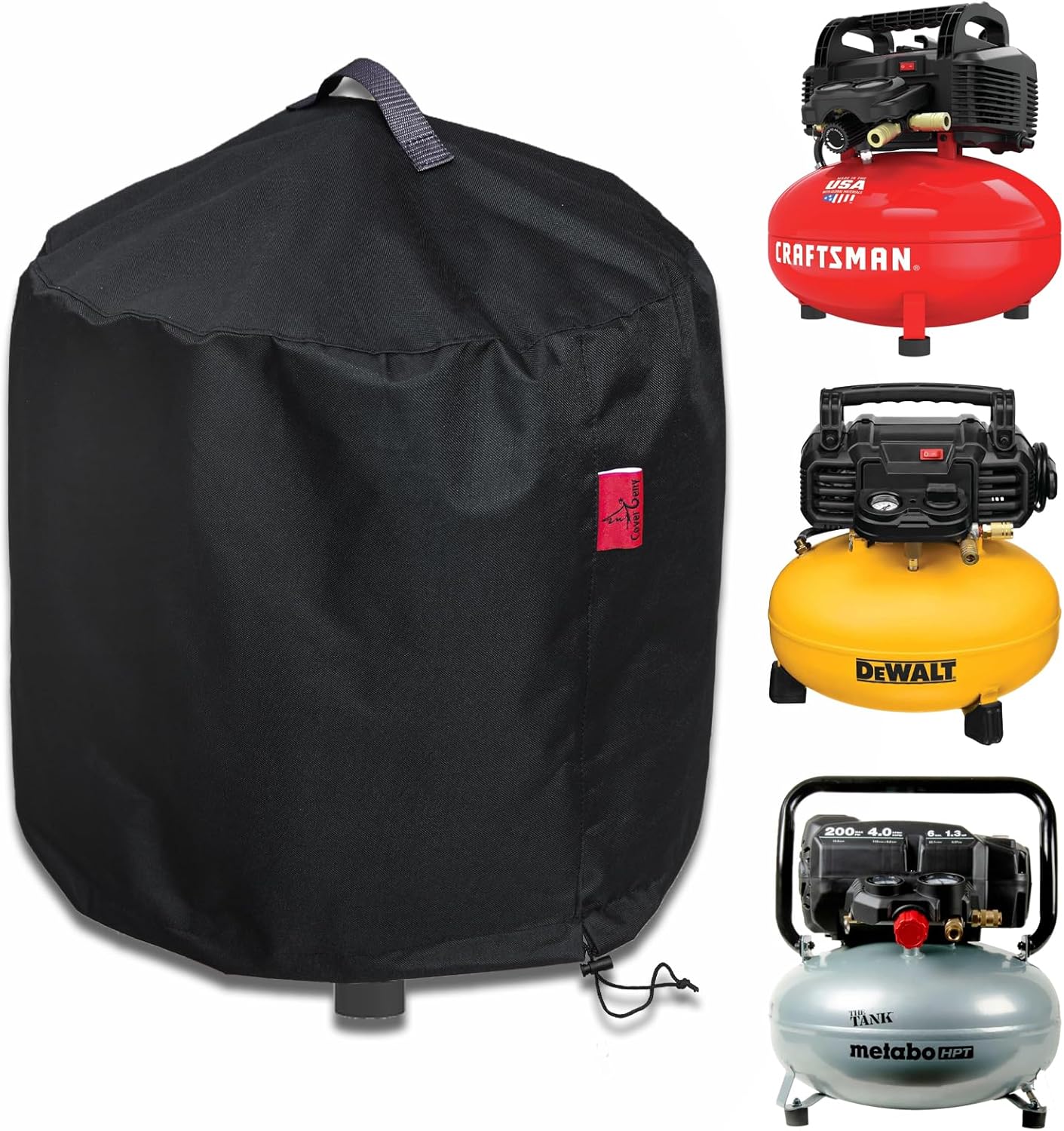 Durable Waterproof Cover for 6 Gallon Air Compressors - Fits Popular Brands - Cover Geny